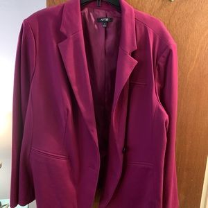 Apt 9 Pink 2-Button Ponte Blazer NWT